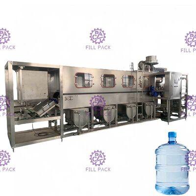 Máy chiết rót nước tự động 5 gallon 300BPH với điều khiển PLC