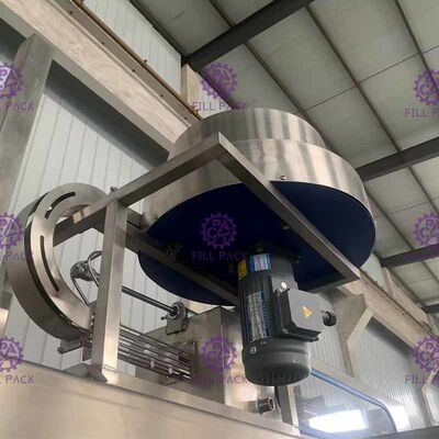 Máy chiết rót chai nước tinh khiết PLC 300BPH 18,9L Chống ăn mòn