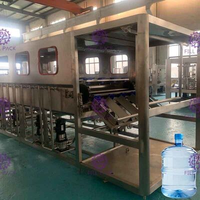 Máy chiết rót chai nước khoáng ISO9001 SS304 Chống quay