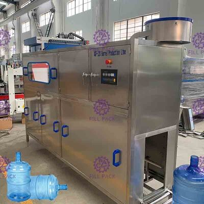 Nhựa thùng 5 Gallon nước máy chiết tự động Shrink Thiết bị đóng gói