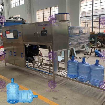 Monoblock 5 Gallon Máy chiết rót nước, thùng nước Dây chuyền sản xuất