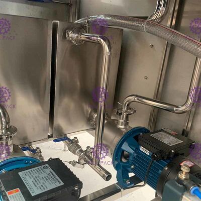 Chai polyester 120BPH 20L Thiết bị chiết rót nước có thể điều chỉnh thể tích