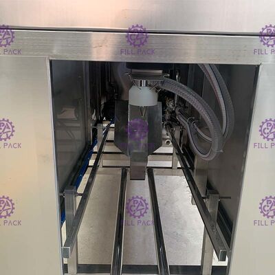 Chai polyester 120BPH 20L Thiết bị chiết rót nước có thể điều chỉnh thể tích