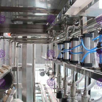Tự động 900BPH 5 Gallon Máy chiết rót nước Với Loại Nanfang bơm 6 dòng