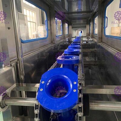 Máy làm đầy nước dòng 304 304 Gallon / Máy chiết rót nước tinh khiết 200BPH