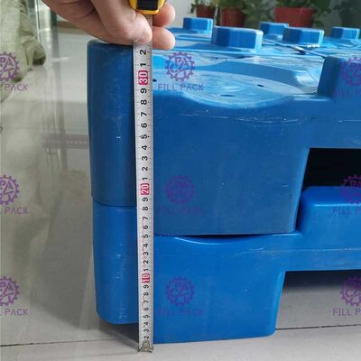 Màu tùy chỉnh Pallet nhựa tái chế 5 lớp đáy cho chai nước 5 gallon