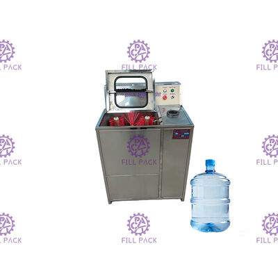 Máy chiết rót nước bán tự động 5 Gallon với cửa sổ kiểm tra