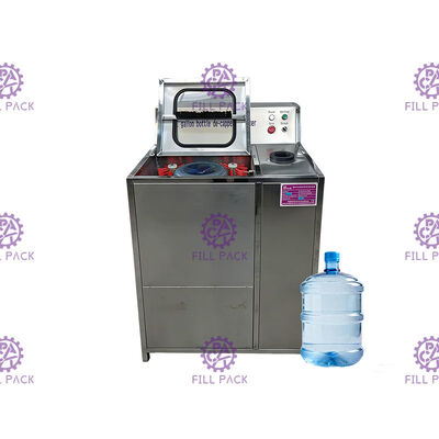 300BPH bán tự động Nội - Outer 5 Gallon nước máy chiết thép không gỉ 304