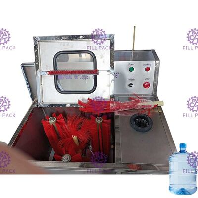 300BPH bán tự động Nội - Outer 5 Gallon nước máy chiết thép không gỉ 304
