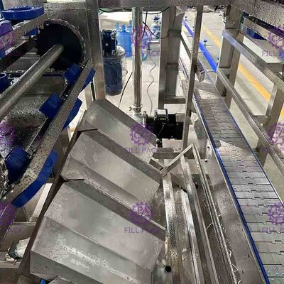 Nhà máy làm đầy nước thùng 5 Máy làm đầy nước Gallon 450 BPH cho nước nhỏ