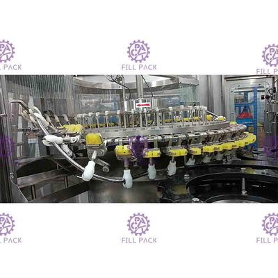 Máy đóng nắp thức uống có ga 3 trong 1 Chai thủy tinh Monobloc có nắp nhôm