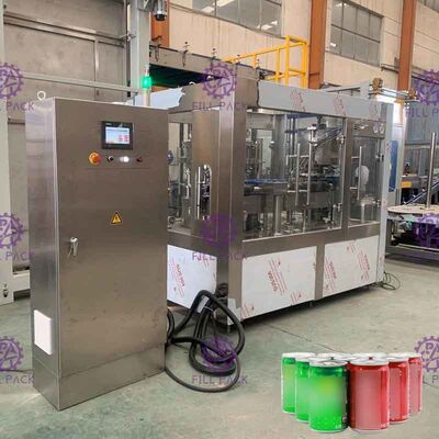 High Speed ​​Coke Filling Machine, 2 Trong 1 PLC có thể rót dòng