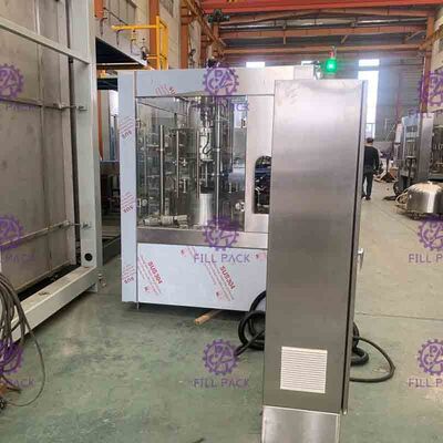 2 Trong 1 Monoblock Máy Chai Điền Đối lon nhựa