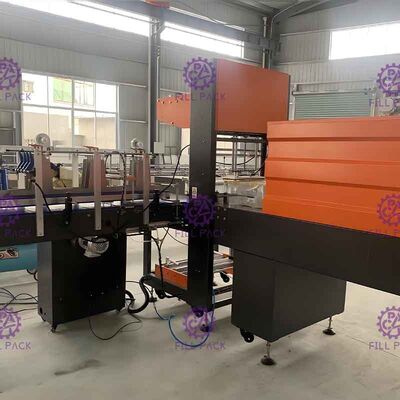 10 cái / phút Máy đóng gói con dấu chai co lại cho chai nước giải khát
