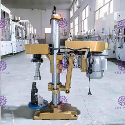 Máy đóng nắp bán tự động trục vít nhôm 15BPM