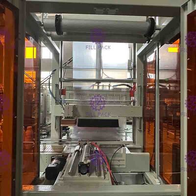 PE Film Shrink Wrapping Máy đóng gói L Loại PET Nước khoáng Bia Nước giải khát Can