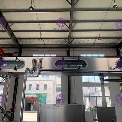 3 trong 1 Monoblock rót Máy không có ga Uống Với Control PLC