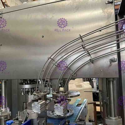 6000CPH 4 đầu Máy giải khát Nhôm có thể niêm phong Tiết kiệm năng lượng