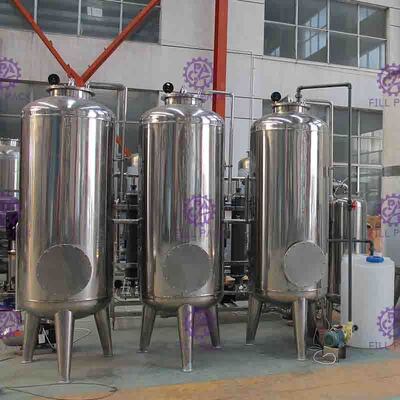 Hệ thống xử lý nước 10000LPH UF tự động bằng thép không gỉ cho nước uống