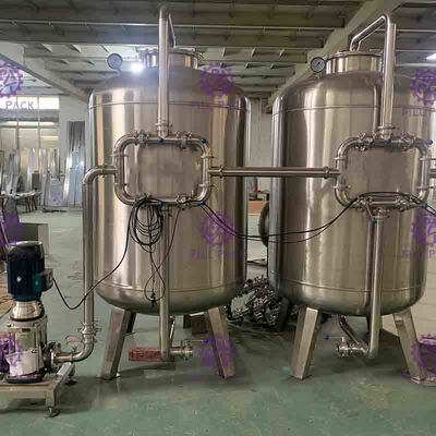 Khoáng / nước uống tinh khiết silica / Cát thạch anh / Thiết bị lọc than hoạt tính / nhà máy / máy / hệ thống