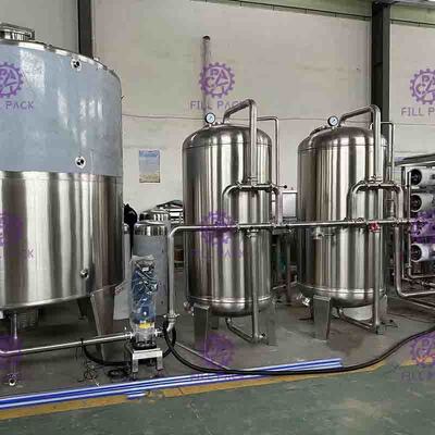 Chai nước khoáng điều trị hệ thống siêu lọc màng sợi rỗng