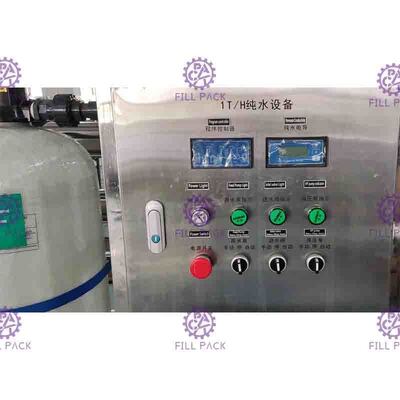 Hệ thống xử lý nước uống 500lph bằng thép không gỉ với màng 4040