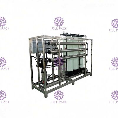 Hệ thống lọc thẩm thấu ngược SS304 500L Đa phương tiện