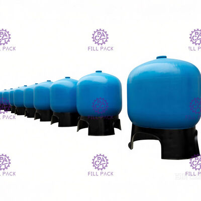 Bồn lọc nước bằng sợi thủy tinh 20L FRP đa phương tiện với lớp lót Pe