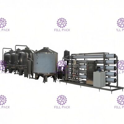 12000LPH Hệ thống lọc nước tự động, Hệ thống nước ro Hệ thống tản nhiệt UV Qzone