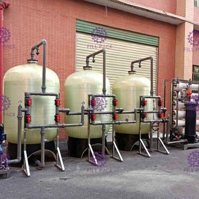 Máy xử lý RO thẩm thấu ngược 10000L / H Chạy điện