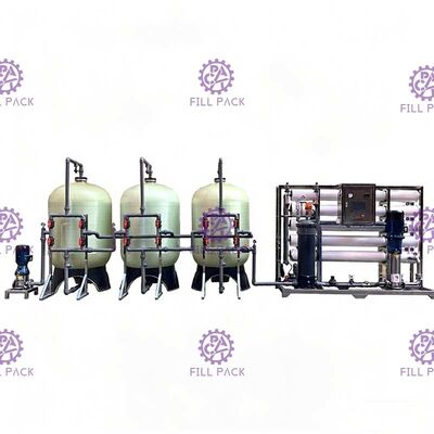 Máy xử lý RO thẩm thấu ngược 10000L / H Chạy điện