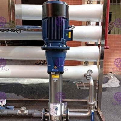 Máy xử lý RO thẩm thấu ngược 10000L / H Chạy điện