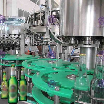 Bia Chai 3-trong-1 rửa Filling Capping máy, Liquid Filler Thiết bị