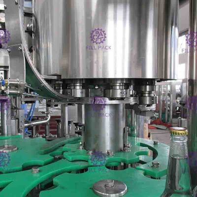 Dây chuyền sản xuất đóng nắp chai thủy tinh 3 trong 1 với nắp vương miện