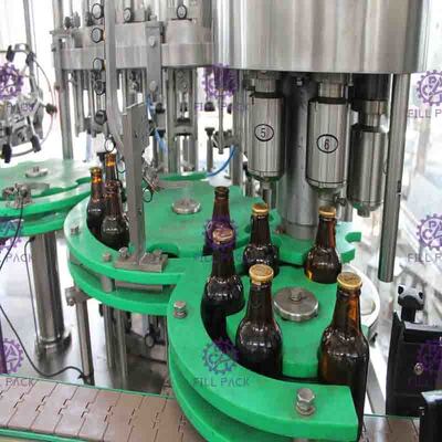 PLC Bia của Nhật Bản đóng chai Thiết bị Đối với Glass Bottle Kéo nhẫn Cap