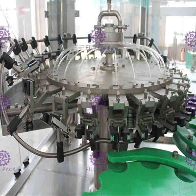 3 trong 1 Glass Bottle Bia giặt Điền Sealing Machine, Chai Bia điền Dòng