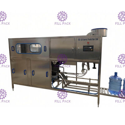 Thiết bị rót nước chai QGF-120 thùng / gallon với thiết bị nạp xô tự động / nhà máy / máy / hệ thống