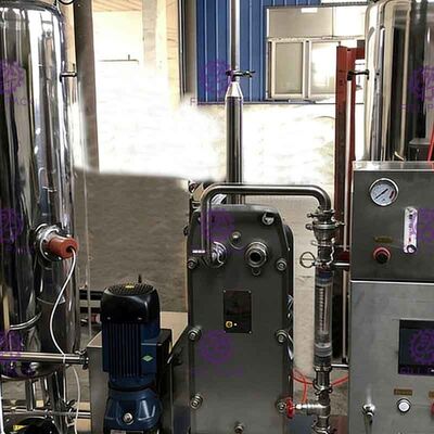 Bể đôi với nhà máy cacbon trao đổi tấm cho máy trộn CO2 1500L / H