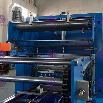 Bao bì co rút tuyến tính hoàn toàn tự động cho thiết bị đóng gói chai nhựa có màng in