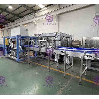 Máy đóng chai tự động bằng chai PLC, máy tạo hình dạng tấm 380V 50/60 HZ
