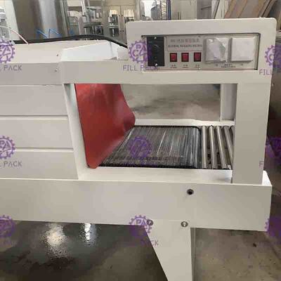 Bán tự động Máy Shrink Chai Đóng gói Đối suất nhỏ Chai nhựa