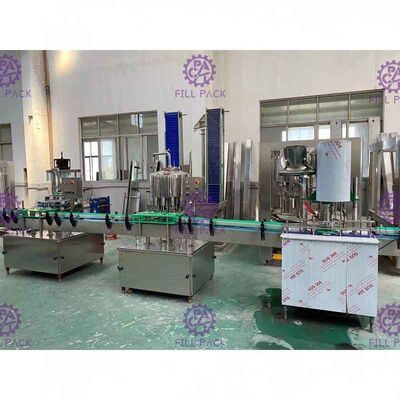Thiết bị rót 5000 BPH tuyến tính nước, chai nhựa Máy lỏng Filler