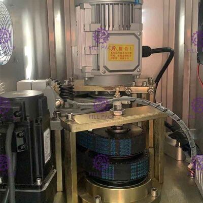 Máy đóng chai thiếc đơn đầu 3000CPH Cấu trúc nhỏ gọn