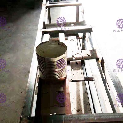 Máy giặt nam châm 2000BPH Máy chiết rót và niêm phong Thiếc có thể SUS304