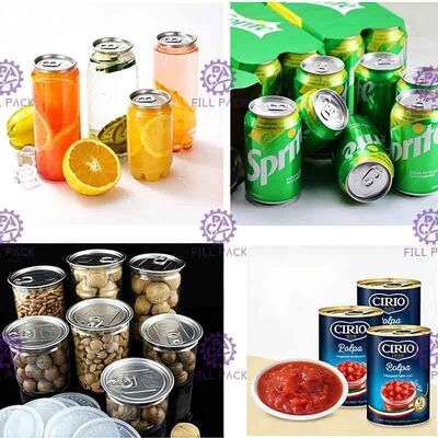 Máy tính để bàn bán tự động kỹ thuật số Can Seamer Can Niêm phong Máy PET Can Sealer