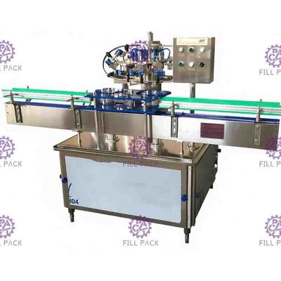 Máy chiết rót nước giải khát có ga Dây chuyền Chai thủy tinh Nắp Crown 1000BPH