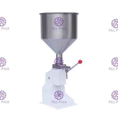 Máy chiết rót thủ công bằng tay 10L 5.5KW Làm đầy chất lỏng định lượng
