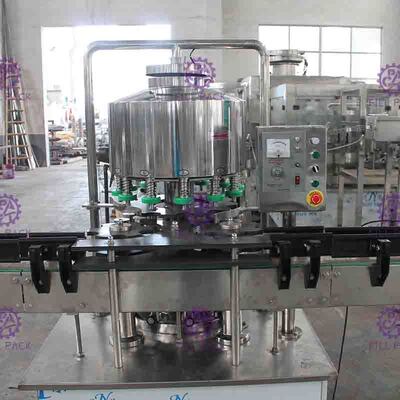 Máy chiết rót có thể quay tuyến tính 12 đầu bằng nút điều khiển
