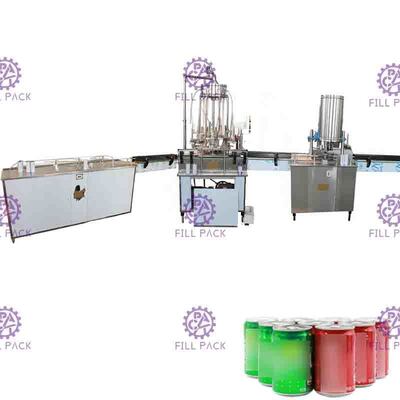Cân bằng áp giải khát Máy chiết rót 2000BPH Ví Đồ uống có ga