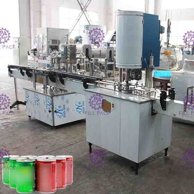 Ngọt nhôm Can Filler máy, thương mại có thể niêm phong thiết bị